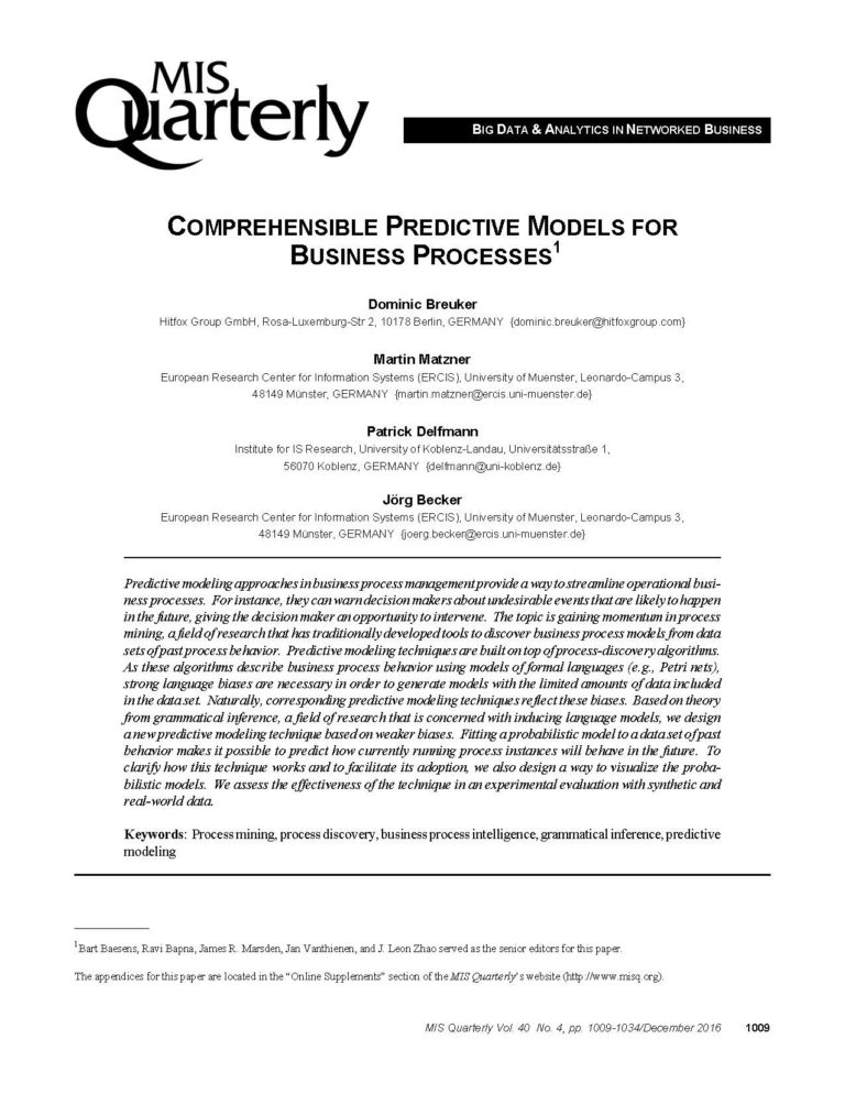 Nominierung für den VHB-Best-Paper-Award