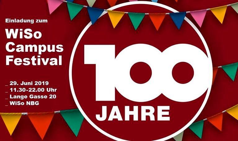 WiSo Celebrates Its 100th Anniversary with the Campus Festival!