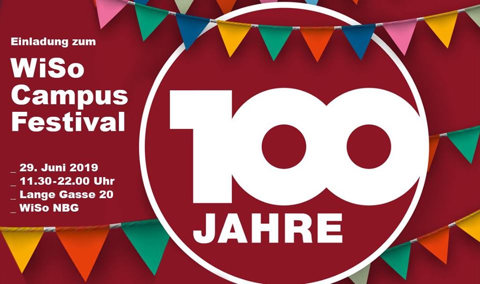 Zum Artikel "WiSo Celebrates Its 100th Anniversary with the Campus Festival!"