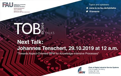 Zum Artikel "The Second Speech of TOBI Talks is on 29th October at 12:00!"