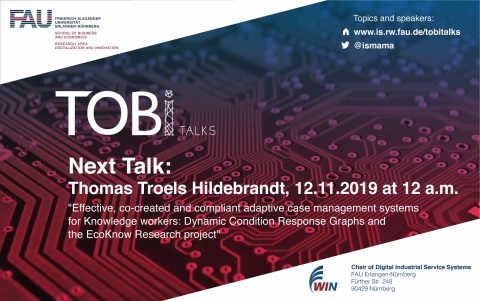 Zum Artikel "The Third Speech of TOBI Talks is on 12th November at 12:00!"