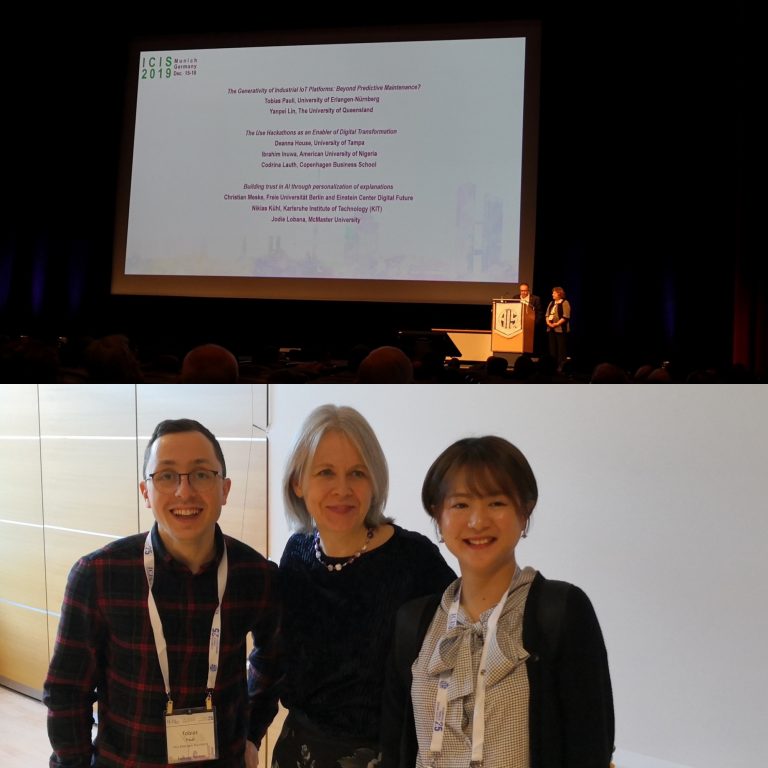 Congratulations to Tobias Pauli, one of the researchers of our chair, for his success in the ICIS 2019 “Paper-a-thon”!