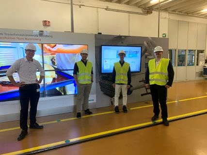 Zum Artikel "DISS @ Siemens Energy AG: Werksbesichtigung im Nürnberger Trafowerk"