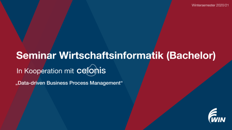 Noch freie Plätze – Jetzt noch schnell für dieses Bachelor-Seminar in Kooperation mit Celonis anmelden