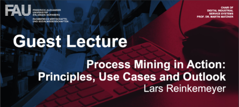 Zum Artikel "Gastvortrag mit Lars Reinkemeyer: „Process Mining in Action: Principles, Use Cases and Outlook“"