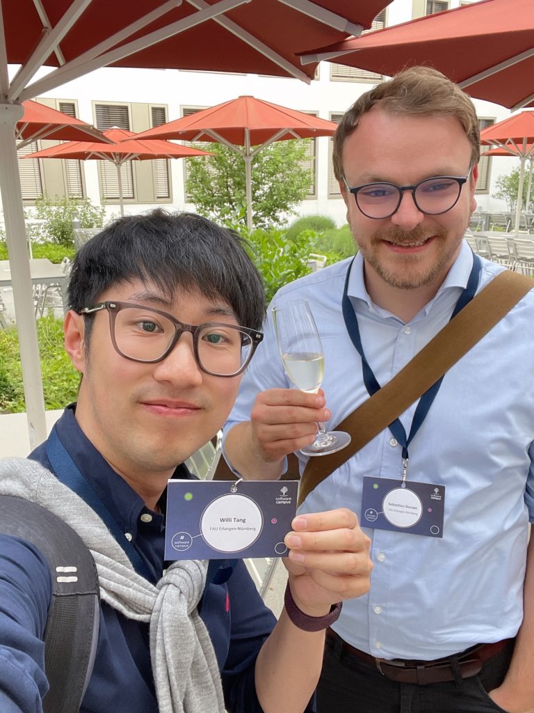 Der Lehrstuhl auf dem Software Campus Summit 2022