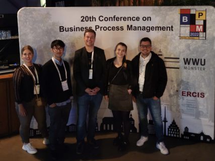 Zum Artikel "Der Lehrstuhl auf der 20. International Conference on Business Process Management (BPM 2022)"