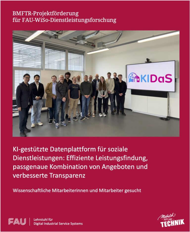 BMFTR-Projekt: KI-gestützte Datenplattform für soziale Dienstleistungen